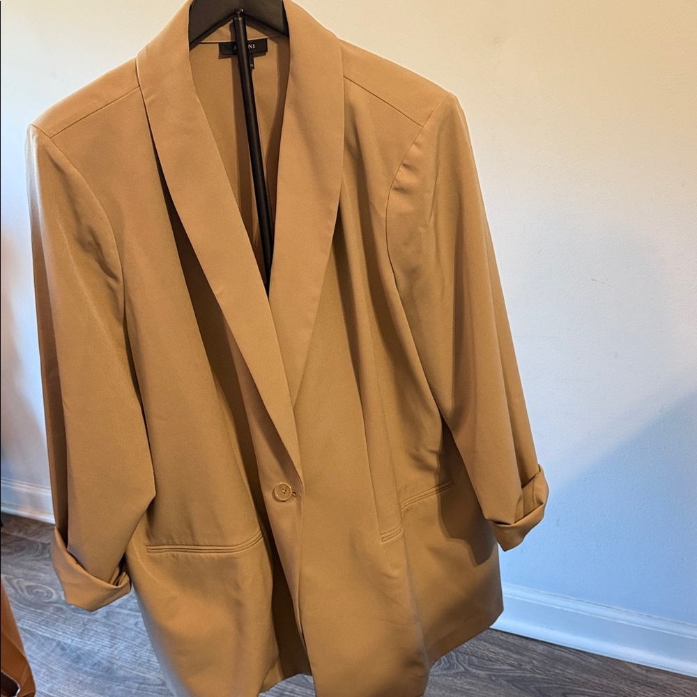 Alfani Classic Tan Women's Blazer